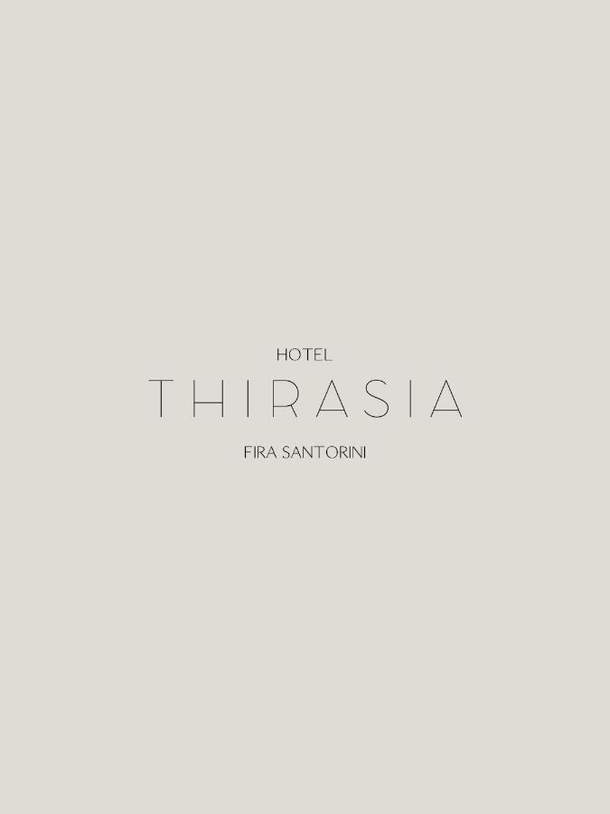 Hotel Thirasia Fira  Exteriör bild